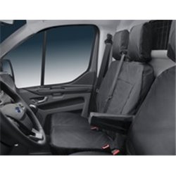 Housse de siège de voiture pour Ford Mustang Mach-E 2021-2023, 2 sièges  avant antidérapants pour voiture, accessoires d'intérieur de véhicule (2  places avec oreiller, noir rouge) : : Auto