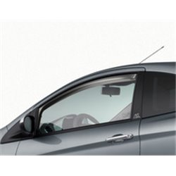 Déflecteur de fenêtre de voiture noir, bouclier de pluie intégré pour Ford  F150 514 jusqu'à 2021-2023, 4 pièces/ensemble - AliExpress