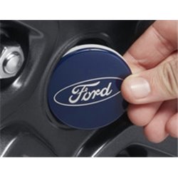 Enjoliveur de moyeu bleu, avec logo Ford