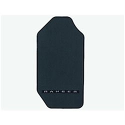 Tapis de sol velours premium avant, noir, côté conducteur