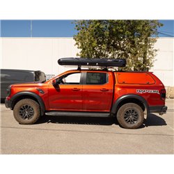 Hardtop Prestige sjs Vitre avec option vitre papillon pour Ranger Double Cabine 2023+ Pickup Attitude*