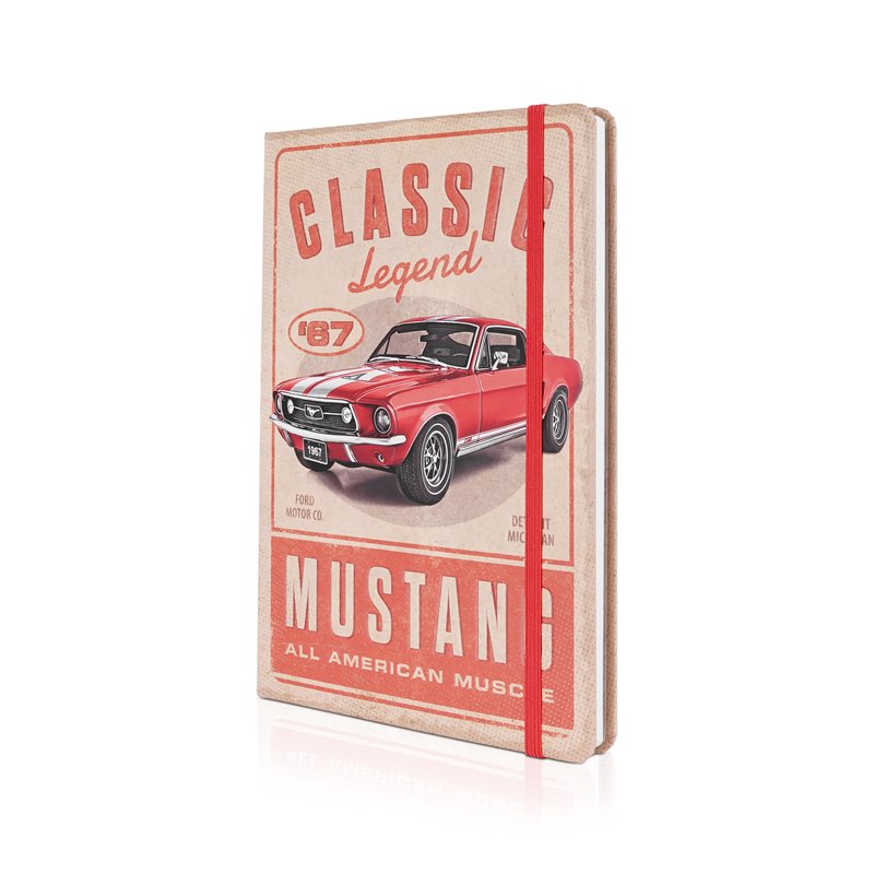 Carnet de notes Ford Mustang Légende Classique