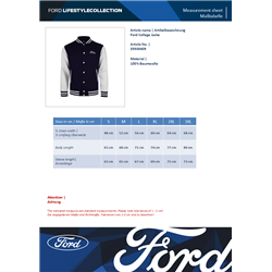 Veste Ford Académie