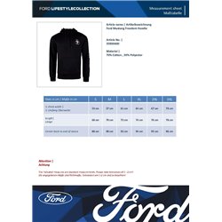 Ford Mustang Liberté Hoodie noir