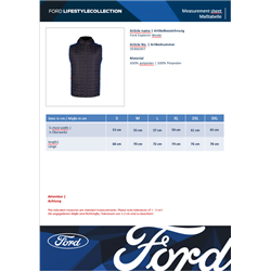 Gilet Explorer Ford