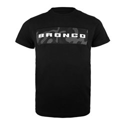 T-shirt Ford Bronco « Contemporain » noir