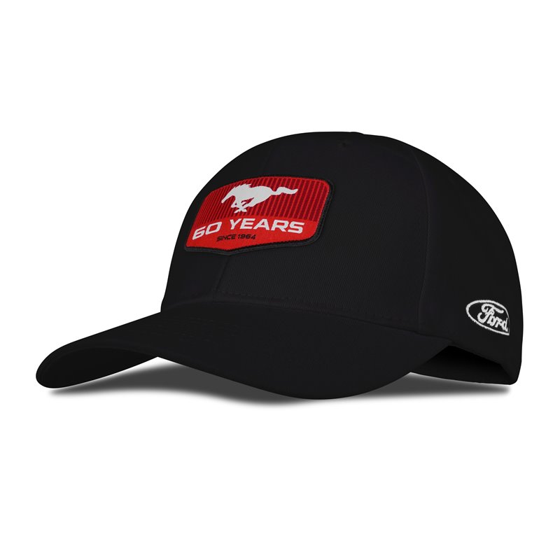 Casquette de baseball noire Ford Mustang 60 Years