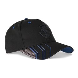 Casquette de baseball Ford Mustang, noir/cobalt