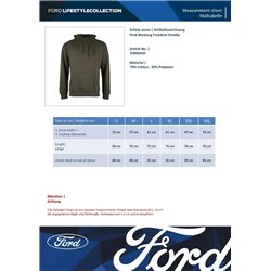 Ford Mustang Liberty Hoodie olive