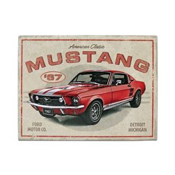 Aimant Ford Mustang, carmin