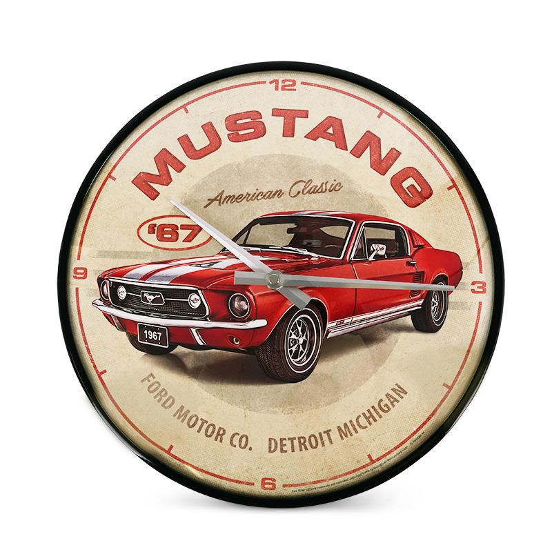 Horloge murale Ford Mustang Classique