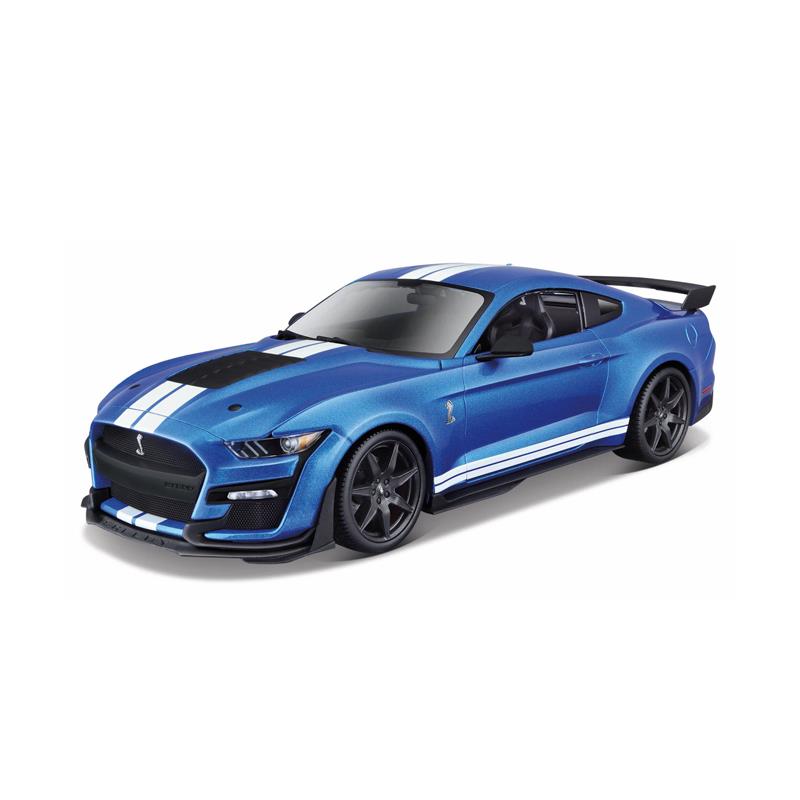 Ford Mustang Shelby GT500 2020, 1/18, modèle bleu métallisé