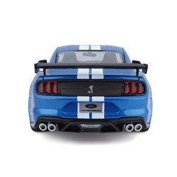 Ford Mustang Shelby GT500 2020, 1/18, modèle bleu métallisé