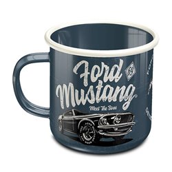 Tasse émaillée Ford Mustang Le Patron