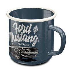 Tasse émaillée Ford Mustang Le Patron