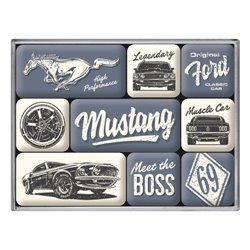 Jeu d’aimants Ford Mustang « Le Chef »