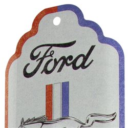 Thermomètre Mustang – Logo Cheval & Rayures