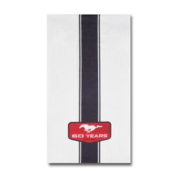 Foulard tube blanc Ford Mustang 60 Years