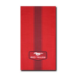 Foulard tube rouge Ford Mustang 60 Years