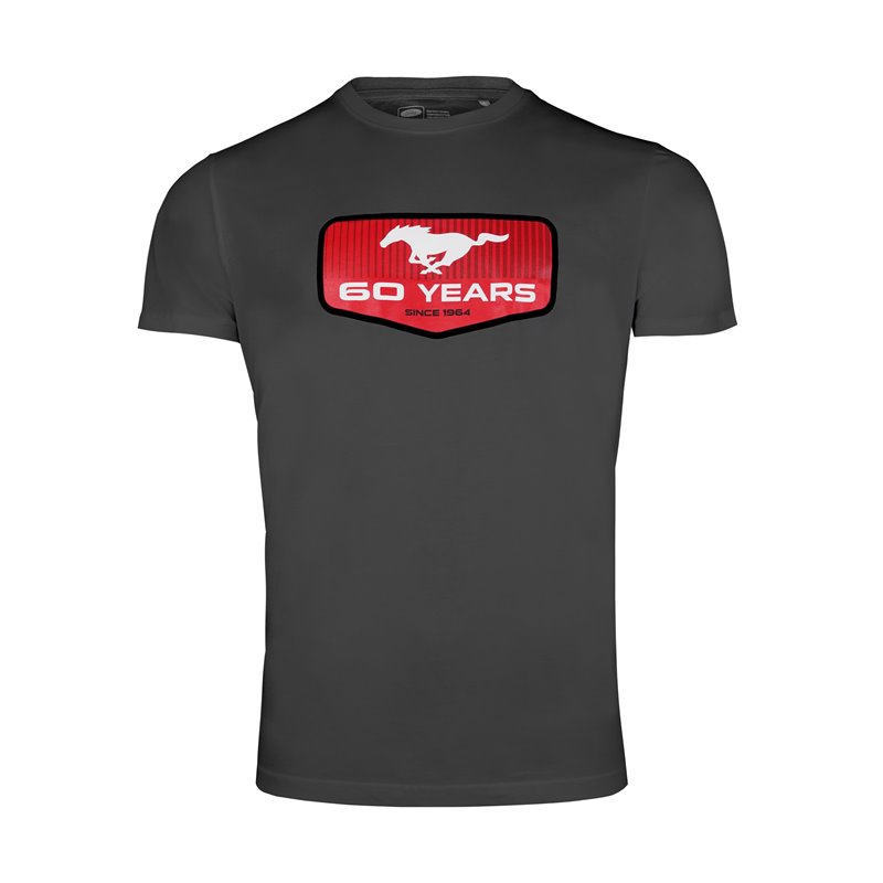 T-shirt gris Ford Mustang 60 Years