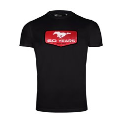 T-shirt noir Ford Mustang 60 Years