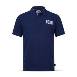 Polo Ford Héritage, bleu marin