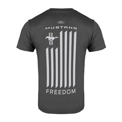 T-shirt Ford Mustang Liberté gris