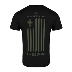 T-shirt Ford Mustang Liberté noir