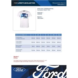 T-Shirt à motif Ford Explorer