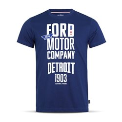 T-shirt Ford Héritage, bleu marine